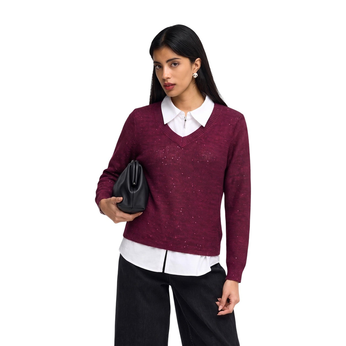 Jacqueline De Yong Maglia Donna