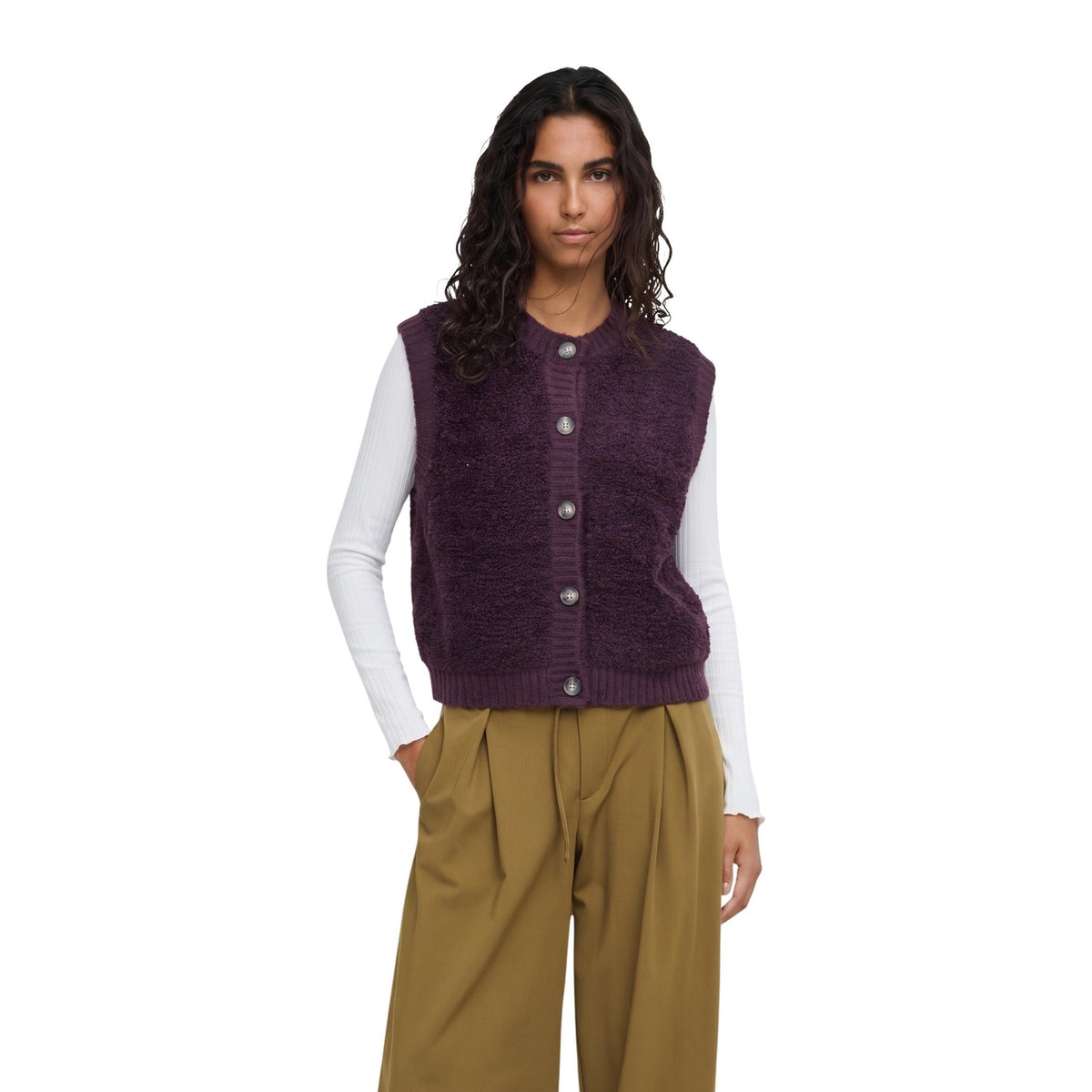 Jacqueline De Yong Gilet Donna